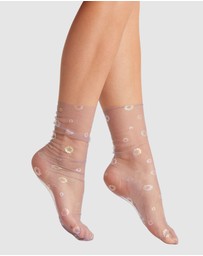High Heel Jungle - Hologram Daphne Socks