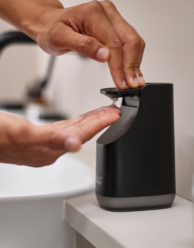 Joseph Joseph - Slim™ Compact Soap Pump with Matt Black Finish