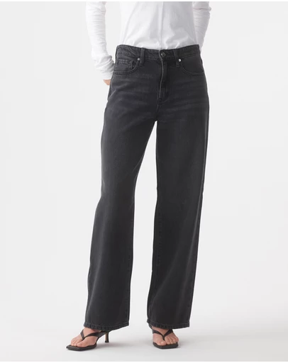 Outland Denim - Olive Cooke x Outland Denim Mid Slouchy Wide Jean