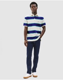 Tommy Hilfiger - Tricolour Block Stripe Polo