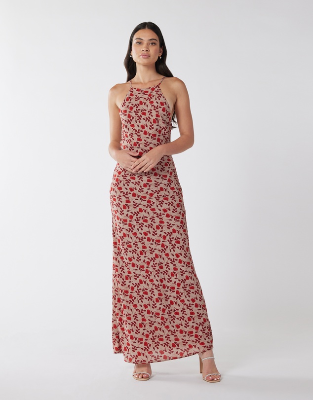 ids - Vespa Rossa Cross Back Dress
