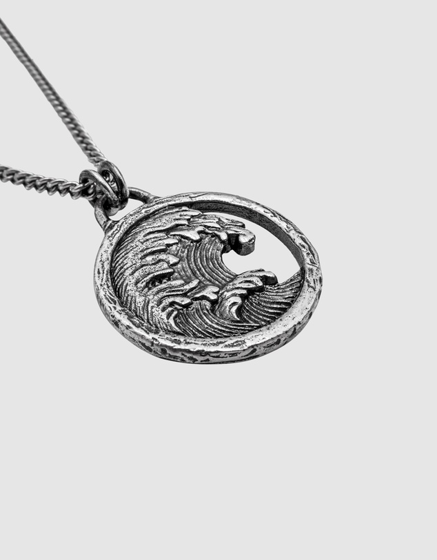 Haze & Glory - ICONIC EXCLUSIVE - Turn The Tide Necklace in Oxidised 925 Silver