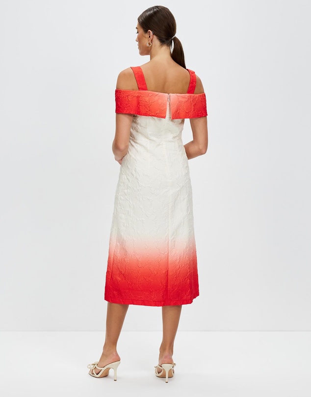 Pink Ruby - Stylish Moves Off Shoulder Dress
