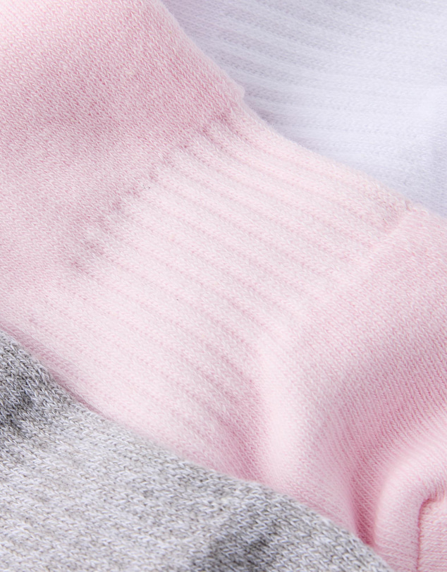 Cotton On Body Active - 3-Pack Body Quarter Crew Socks