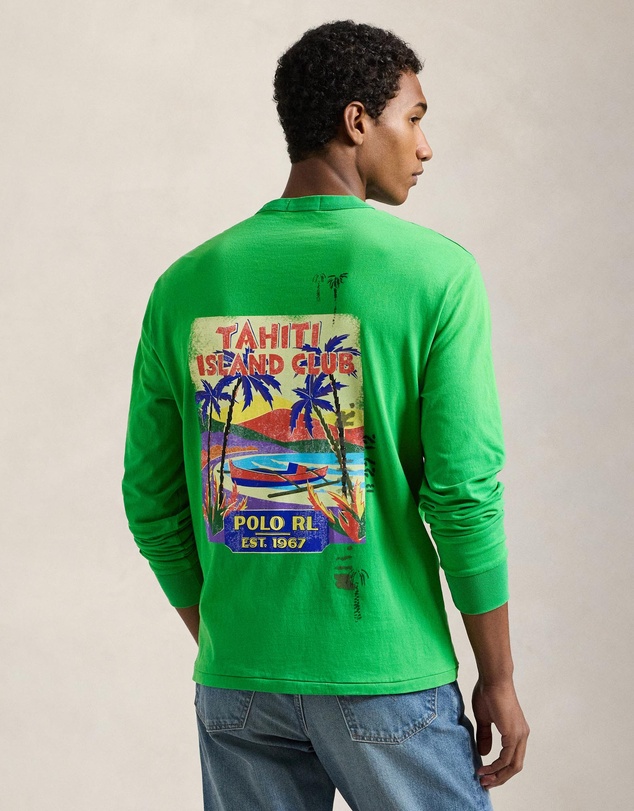 Polo Ralph Lauren - Classic Fit Jersey Graphic T-Shirt