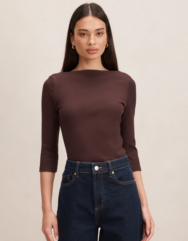 Forever New - Starlette 3 & 4 Sleeves Top