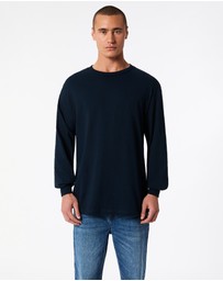 American Apparel - Unisex Long Sleeve Crew Neck T-Shirt