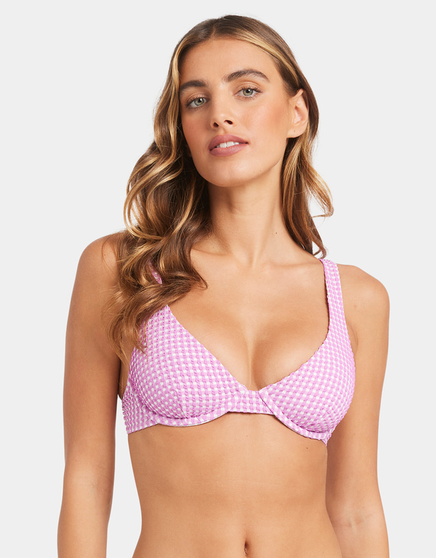Billabong - Womens Mini Wave Check Ruby Bra