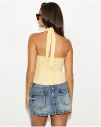 Dazie - Nora Halter Top