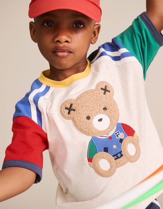 Huxbaby - Sporty Colour Block Hux Tee - Babies-Teens
