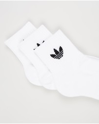 adidas Originals - Mid-Cut Crew Socks 3-Pack