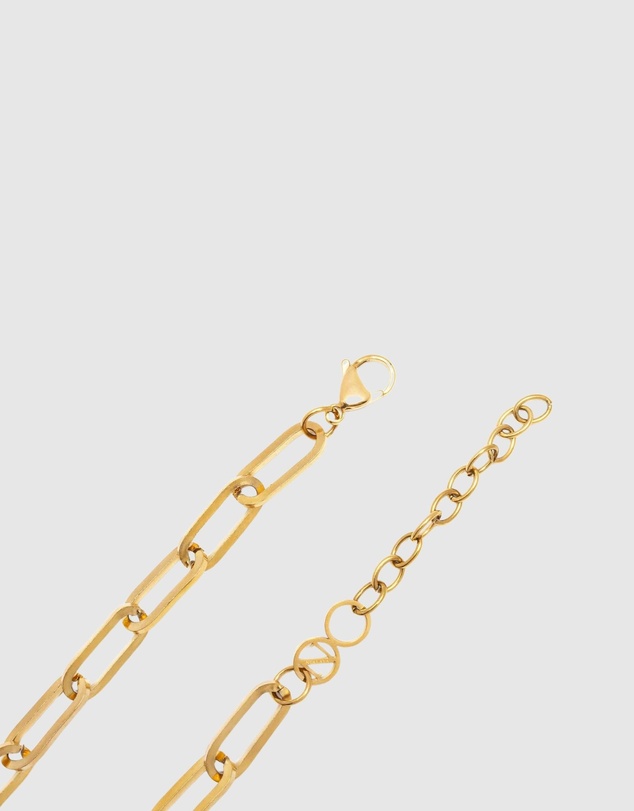 Nialaya Jewellery - Gold Link Chain Necklace