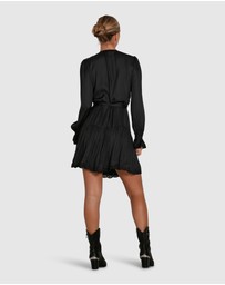 Belle & Bloom - Wild Flower Embroidered Wrap Dress