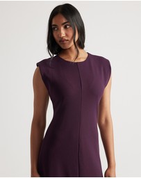 Decjuba - Bonnie Shoulder Pad Maxi Dress