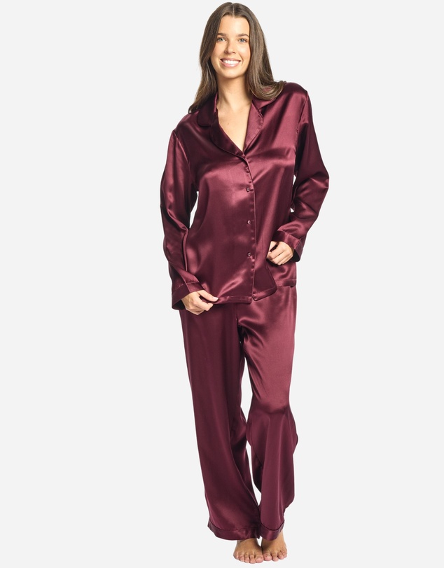 Love and Lustre - Silk PJ Set