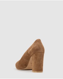 Edward Meller - BRYNLEY85 Block Heel Pointed Pump