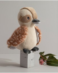 Living Textiles - Knitted Toy - Kenny the Kookaburra