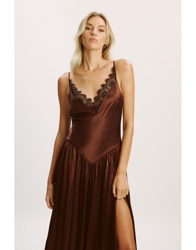 Bardot - Aderia Lace Detail Maxi Dress
