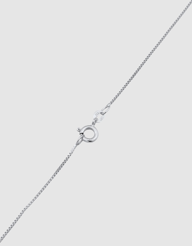 Kuzzoi - ICONIC EXCLUSIVE - Necklace Men Plate Pendant Basic Hammered in 925 Sterling Silver