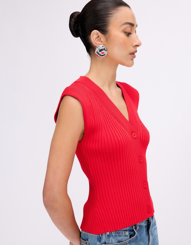 Minima Esenciales - Kaia Knitted Vest
