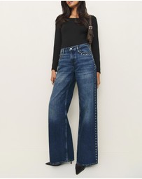 Reformation - Cary Low Rise Slouchy Wide Leg Jeans