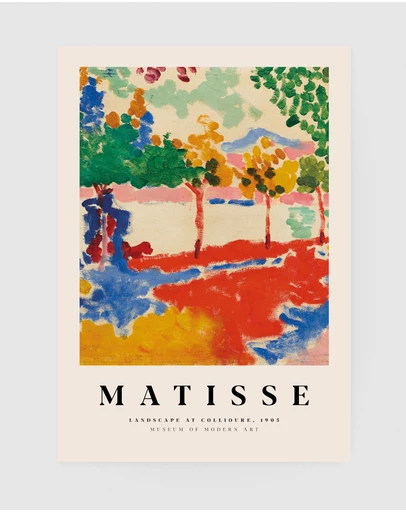 Inka Arthouse - Colours by Henri Matisse Art Print