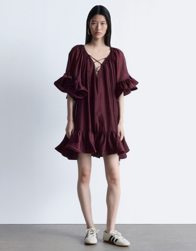& Other Stories - Ruffle Mini Dress