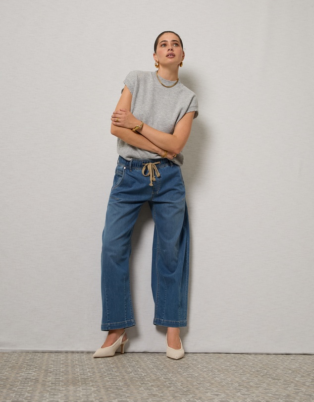 DRICOPER DENIM - Active Barrel Jeans
