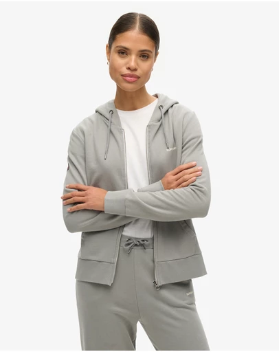 Superdry - Plain Zip Hoodie