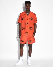 Ksubi - Unity Sign Resort Ss Shirt Orange