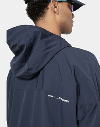 PYRA - CARGO SHELL JACKET- NAVY