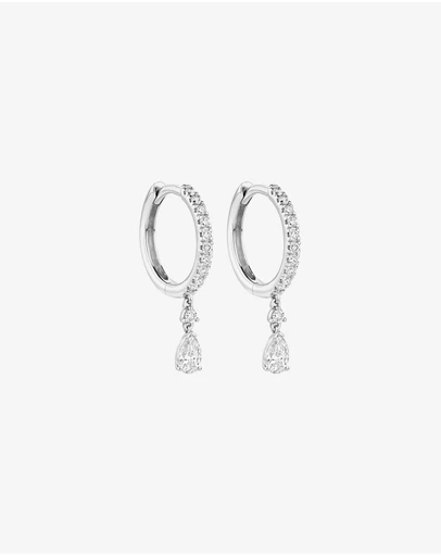 Michael Hill - Drop Earrings with 0.50 Carat TW Laboratory-Grown Diamonds in Sterling Silver