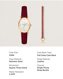 Michael Kors - Maude Red Analogue Watch