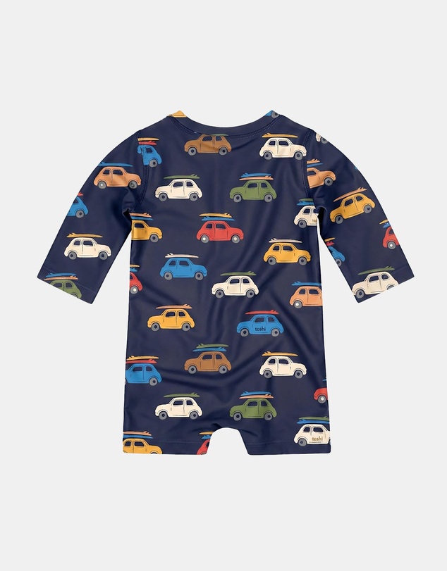 Toshi - Pirate LS Swim Onesie - Babies