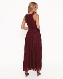 Petal & Pup - Denny Maxi Dress - Burgundy