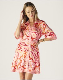 MOS The Label - Serena Print Mini Dress