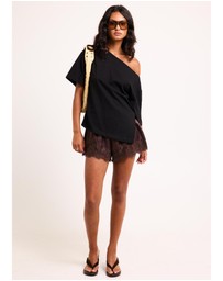 Alice In The Eve - Joy Lace Mini Shorts