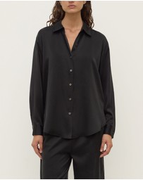 Assembly Label - Pippa Silk Long Sleeve Shirt
