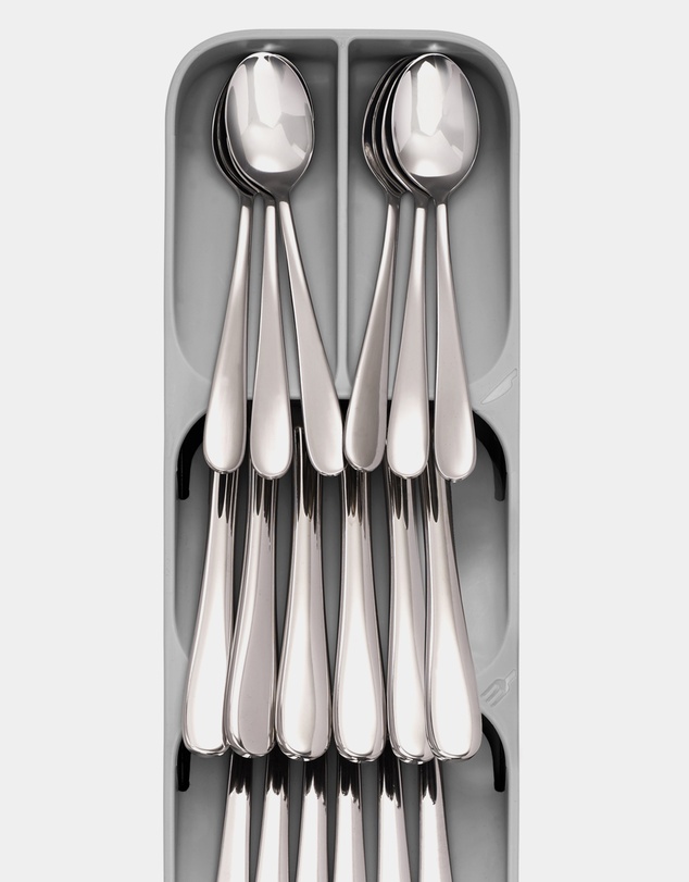 Joseph Joseph - DrawerStore™ Compact Cutlery Organiser (Grey)