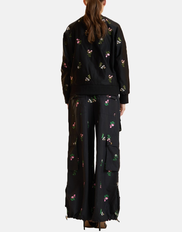 Cynthia Rowley - Printed Cargo Pants