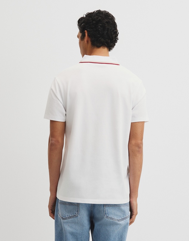 Country Road - Short Sleeve Tipped Zip Polo