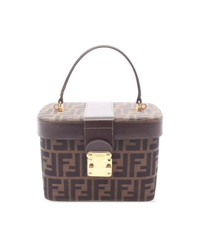 Pre-Loved by Azura Reborn - Pre-Loved Zucca Canvas Vanity Bag