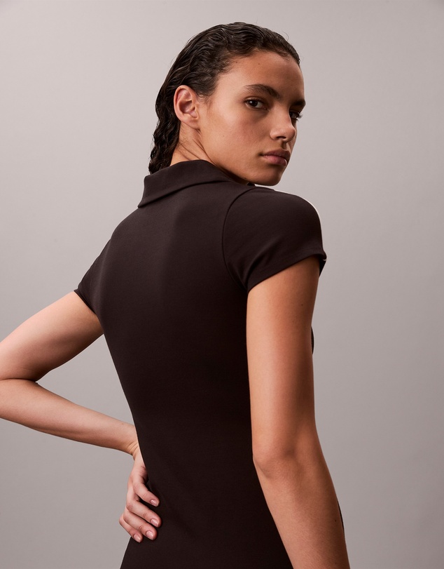 Calvin Klein Jeans - Tech Knit Polo Mini Dress