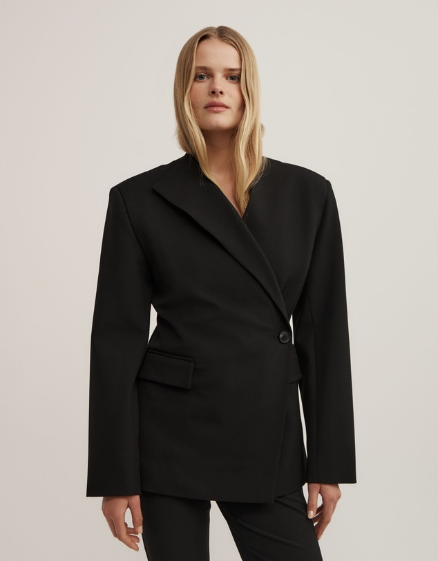 Witchery - Long Sleeve Wrap Blazer