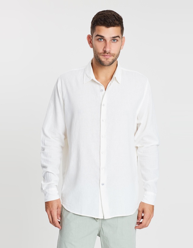 Assembly Label - Oversized Painters LS Shirt