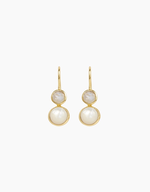 Bianc - Posy Earrings Mother of Pearl