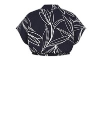City Chic - Vacay Print Shirt