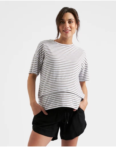 Ripe Maternity - Claudette Nursing Tee