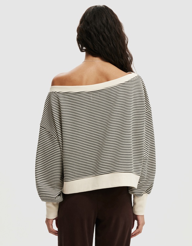 Cotton On - Off Shoulder Sweatshirt