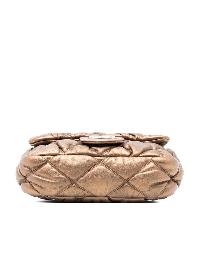 Pre-Loved by Azura Reborn - Pre-Loved CC Lambskin Bubble Quilt Flap